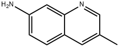 3-甲基喹啉-7-胺 结构式