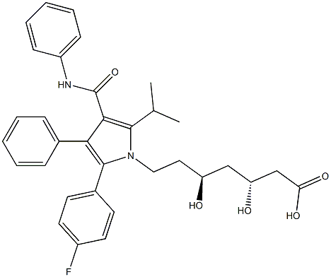 阿托伐他汀钙EP杂质B 结构式