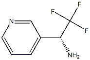 (R)-2,2,2-三氟-1-(吡啶-3-基)乙烷-1-胺 结构式