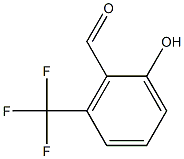 2-羟基-6-三氟甲基苯甲醛 结构式