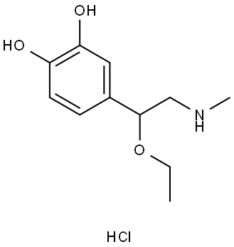 肾上腺素杂质 结构式