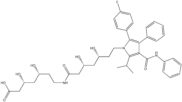 阿托伐他汀钙EP杂质F 结构式