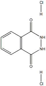 2,3-dihydrophthalazine-1,4-dione dihydrochloride 结构式