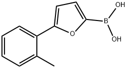 5-(2-Tolyl)furan-2-boronic acid 结构式