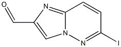 6-Iodo-imidazo[1,2-b]pyridazine-2-carbaldehyde 结构式