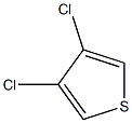 3,4-二氯噻吩 结构式