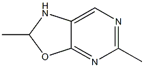 2,5-Dimethyl-1,2-dihydro-oxazolo[5,4-d]pyrimidine 结构式