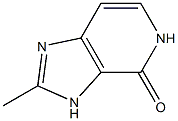 2-Methyl-3,5-dihydro-imidazo[4,5-c]pyridin-4-one 结构式