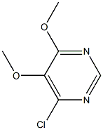 4-chloro-5,6-dimethoxypyrimidine 结构式