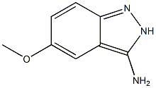5-Methoxy-2H-indazol-3-ylamine 结构式