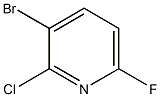 3-溴-2-氯-6-氟吡啶 结构式