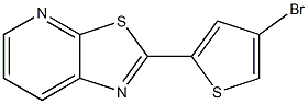 2-(4-bromothiophen-2-yl)thiazolo[5,4-b]pyridine 结构式