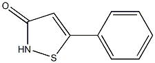 5-phenylisothiazol-3(2H)-one 结构式