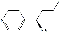 (R)-1-(PYRIDIN-4-YL)BUTAN-1-AMINE 结构式