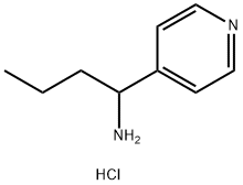 1-(吡啶-4-基)丁-1-胺二盐酸盐 结构式