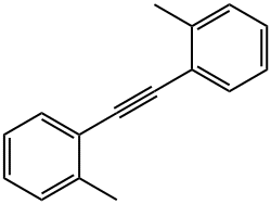 1,2-二(2-甲基苯基)乙炔 结构式