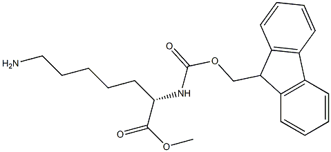 (S)-methyl 2-((((9H-fluoren-9-
yl)methoxy)carbonyl)amino)-7-aminoheptanoate