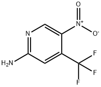 5-硝基-4-(三氟甲基)吡啶-2-胺 结构式