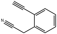 2-(2-乙炔基苯基)乙腈 结构式