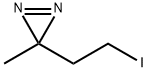 3-(2-iodoethyl)-3-methyl-3H-diazirine 结构式