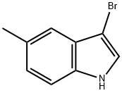 1H-INDOLE, 3-BROMO-5-METHYL- 结构式