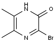 3-bromo-5,6-dimethyl-2(1H)-Pyrazinone 结构式