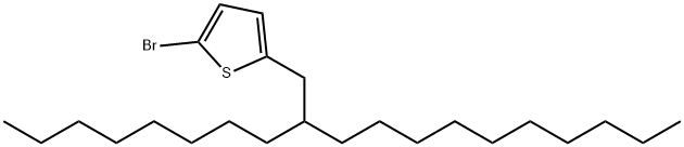 2-溴-5-(2-辛基十二烷基)噻吩 结构式