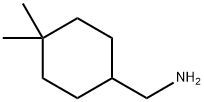 (4,4-二甲基环己基)甲胺 结构式