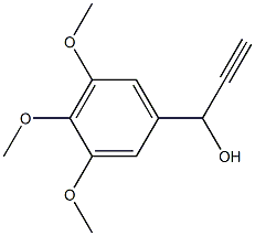 1-(3,4,5-trimethoxyphenyl)prop-2-yn-1-ol 结构式