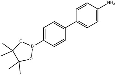 4'-(4,4,5,5-四甲基-1,3,2-二氧杂硼烷-2-基)-[1,1'-联苯] -4-胺 结构式