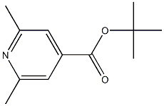 tert-Butyl 2,6-dimethylisonicotinate 结构式