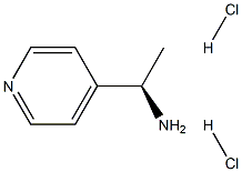 (R)-1-(吡啶-4-基)乙胺二盐酸盐 结构式