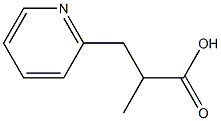 A-甲基-2-吡啶丙酸 结构式