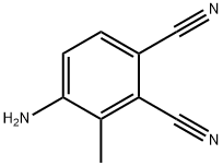 4-氨基-3-甲基邻苯二甲腈 结构式