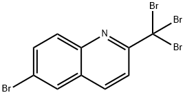 6-bromo-2-(tribromomethyl)quinoline 结构式