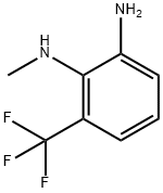 N1-methyl-6-(trifluoromethyl)benzene-1,2-diamine 结构式