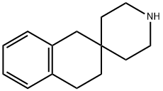 3,4-dihydro-1H-spiro[naphthalene-2,4'-piperidine] 结构式