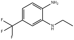 N1-ethyl-5-(trifluoromethyl)benzene-1,2-diamine 结构式