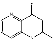 2-甲基-1,5-萘啶-4-醇 结构式