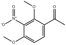 1-(2,4-Dimethoxy-3-nitrophenyl)ethanone 结构式