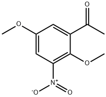 1-(2,5-Dimethoxy-3-nitrophenyl)ethanone 结构式