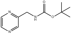 tert-butyl (pyrazin-2-yl)methylcarbamate 结构式