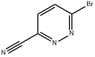 6-Bromo-pyridazine-3-carbonitrile 结构式