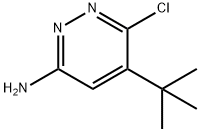 5-(tert-butyl)-6-chloropyridazin-3-amine 结构式