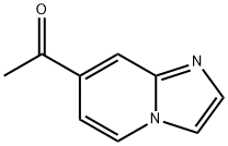 1-(咪唑并[1,2-A]吡啶-7-基)乙酮 结构式