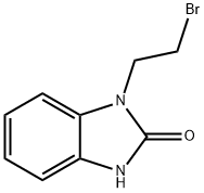 1-(2-溴乙基)-1,3-二氢-2H-苯并咪唑-2-酮 结构式