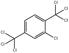 1,4-BIS(TRICHLOROMETHYL)-2-CHLOROBENZENE 结构式