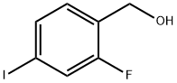 (2-氟-4-碘苯基)甲醇 结构式