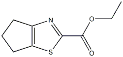 ETHYL 5,6-DIHYDRO-4H-CYCLOPENTA[D]THIAZOLE-2-CARBOXYLATE 结构式