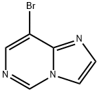 8-溴咪唑并[1,2-C]嘧啶 结构式